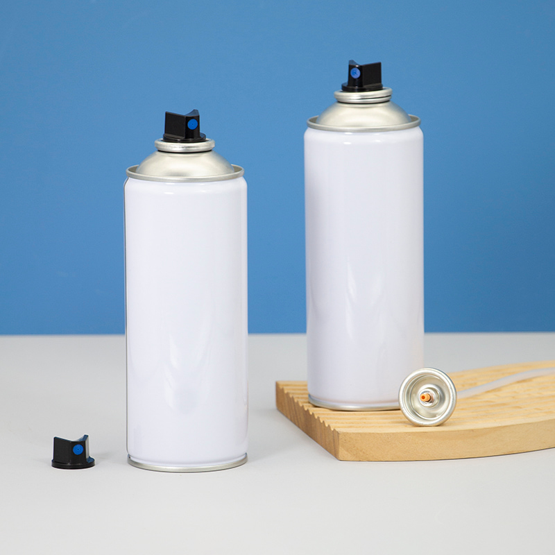 Custom printed tinplate aerosol can for paint