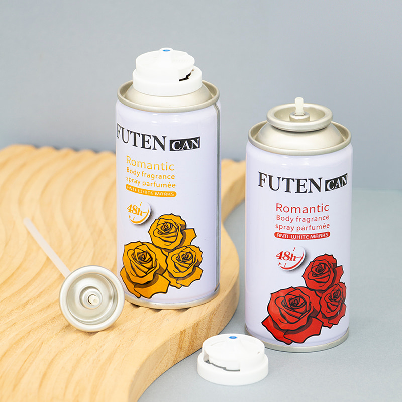 Premium air freshener aerosol spray can