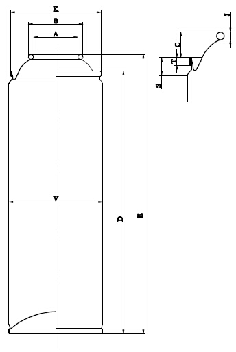 Aerosol can dimensions blueprint