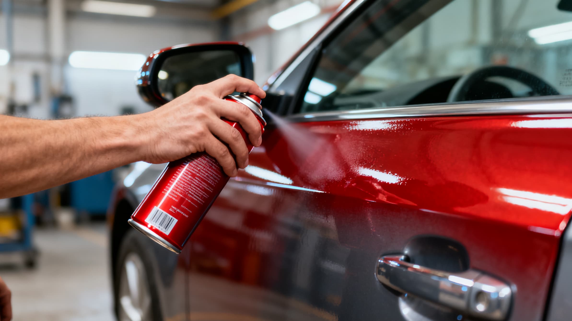 Car spray paint repair