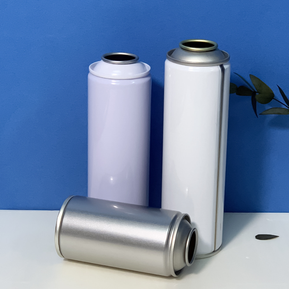 Custom printed 52mm empty aerosol tin cans