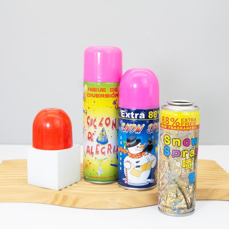 Diameter 52mm empty tin can for snow spray