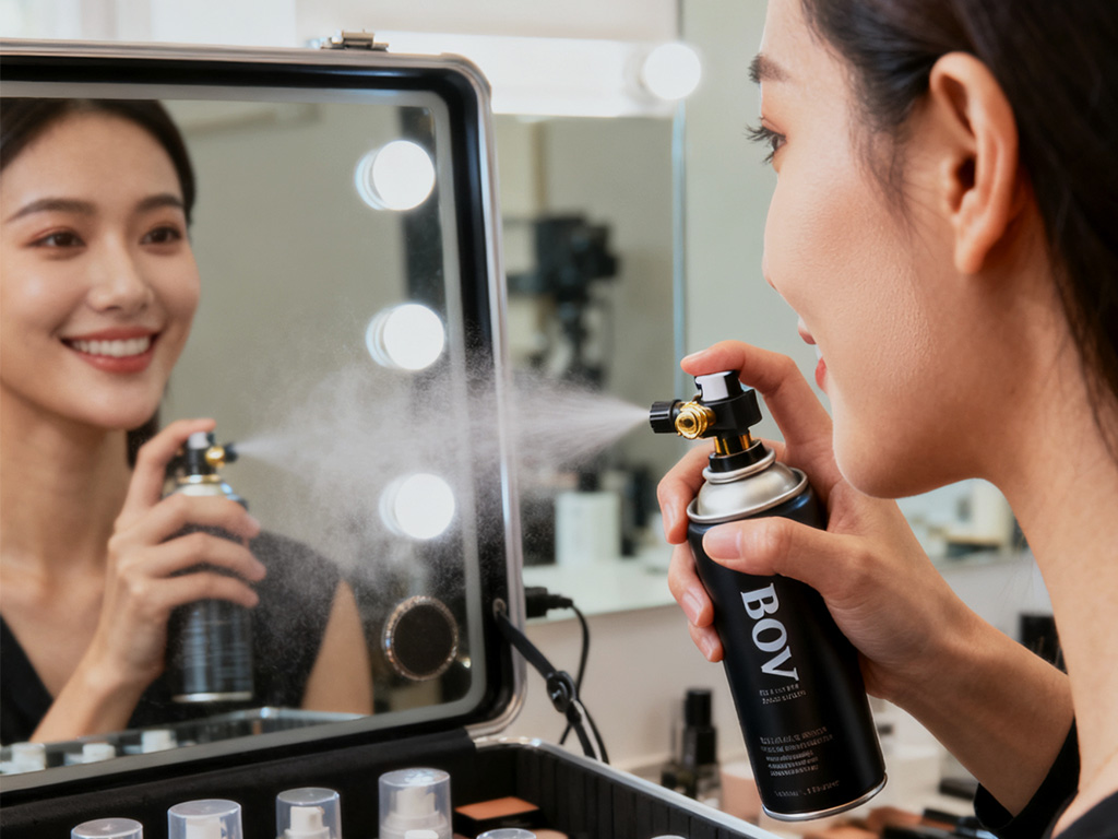 Bag on valve structure