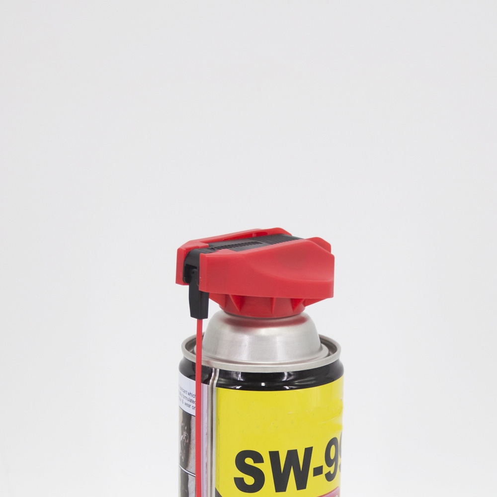 Empty metal aerosol spray paint can