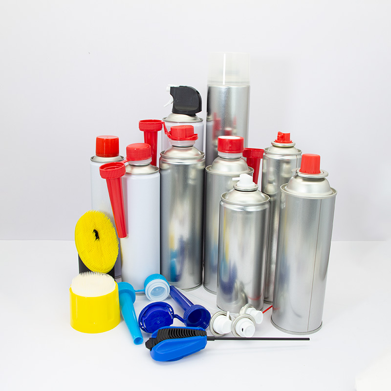 Aerosol spray can and components 1