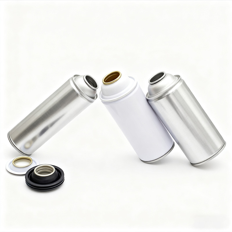 Aerosol can and bottom dome