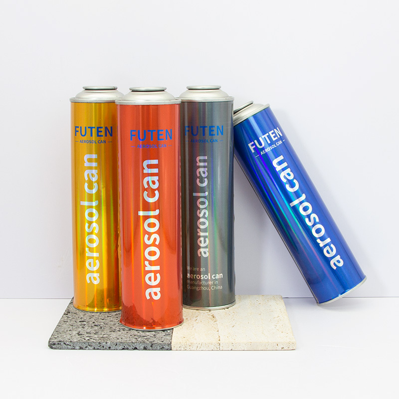 Aerosol can bottom dome exterior finish