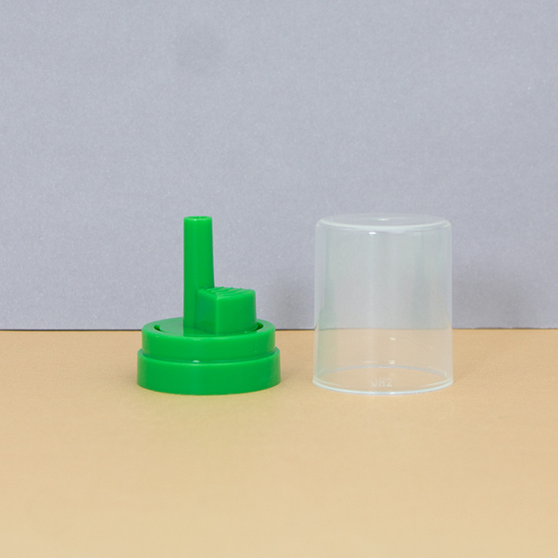 Custom colored overcaps for aerosol cans