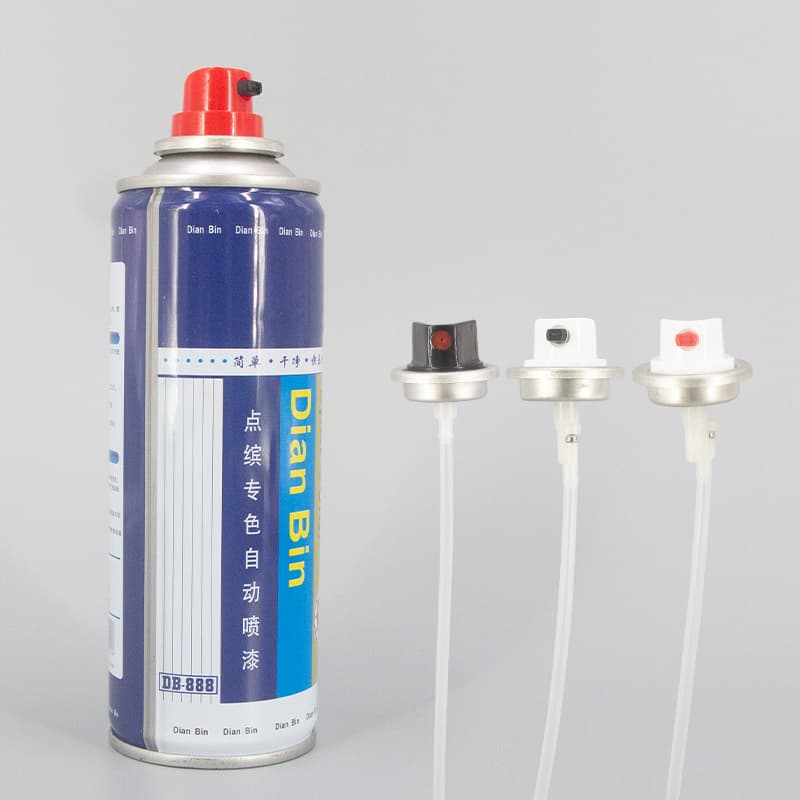 Industrial and Cosmetic Aerosol Spray Valve Application
