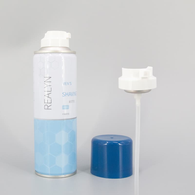 Smooth shave spray valve