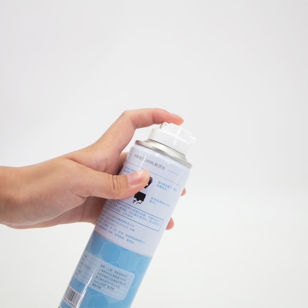 Shaving Foam Valve Foaming Technology