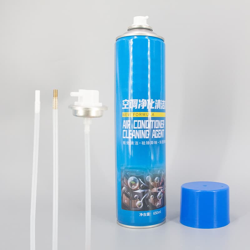 1-inch multi-functional aerosol valve for AC cleaners