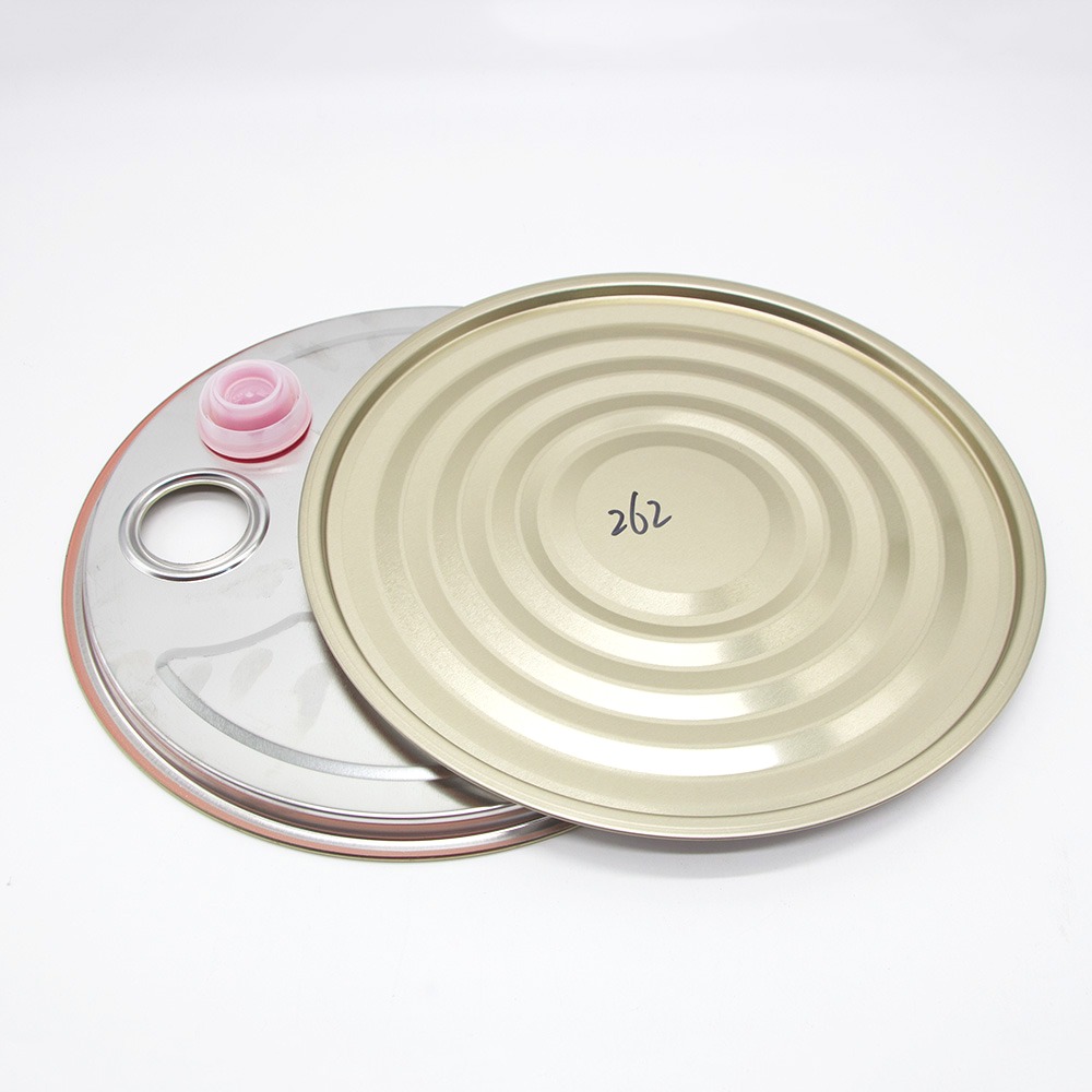 Leak-proof tested steel pail lid