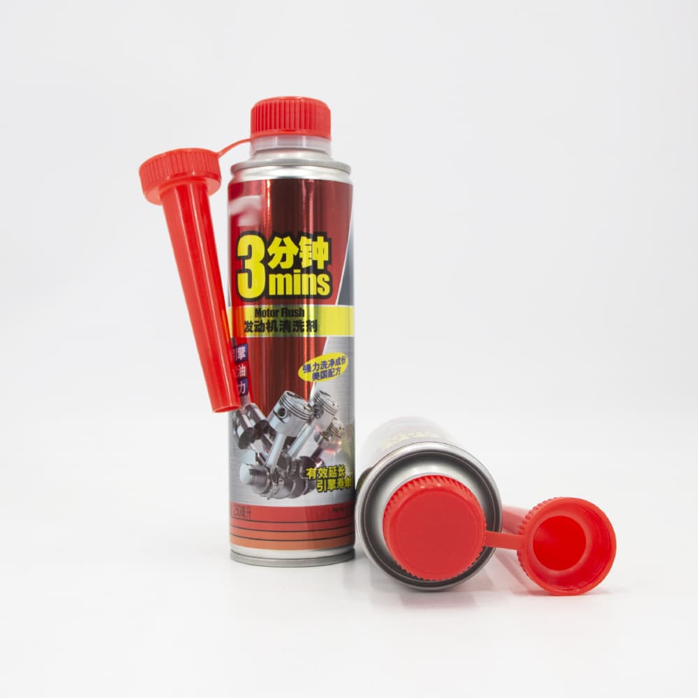 Car cleaning spray can structural integrity