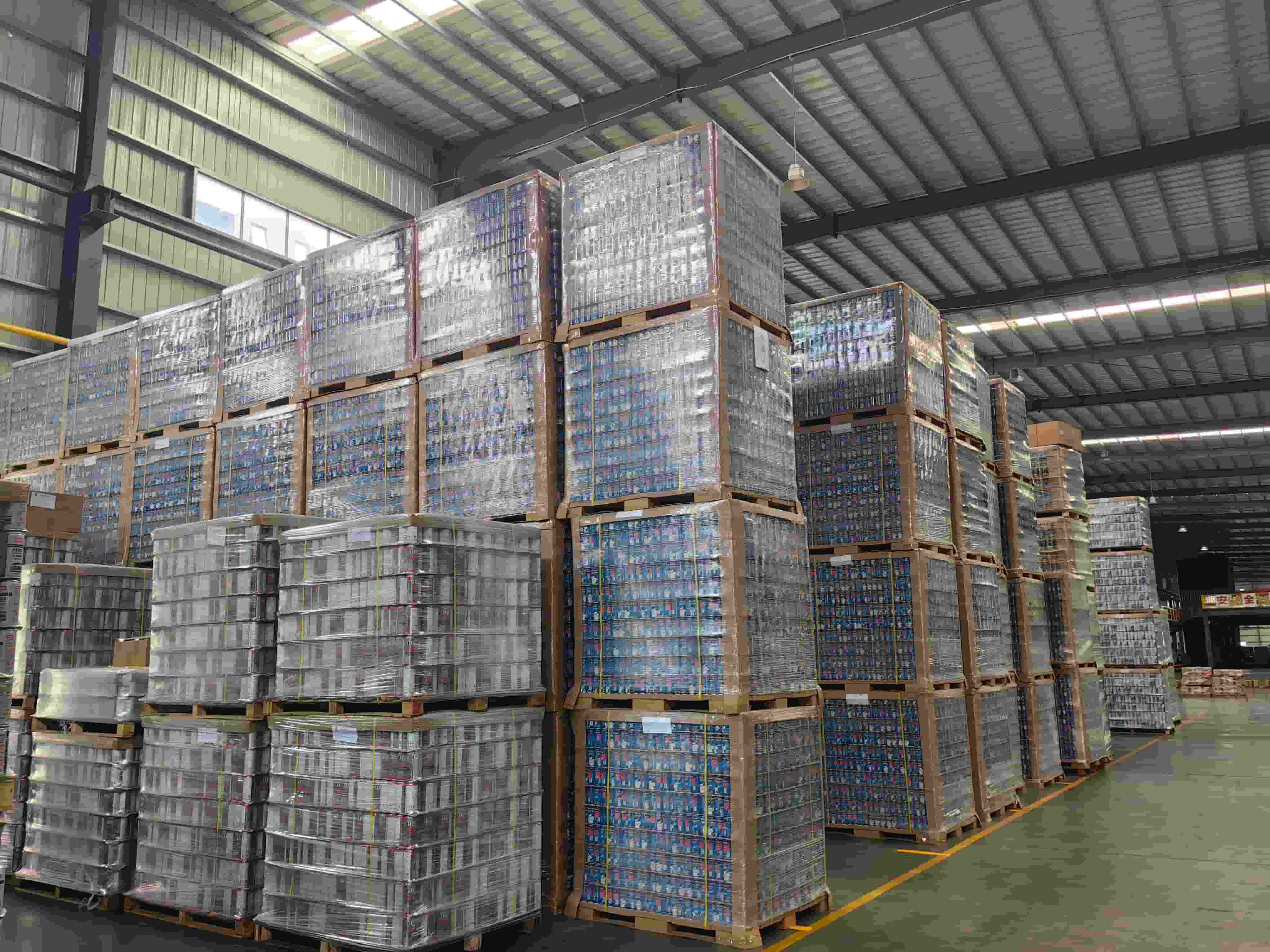 High-speed aerosol tin can production line