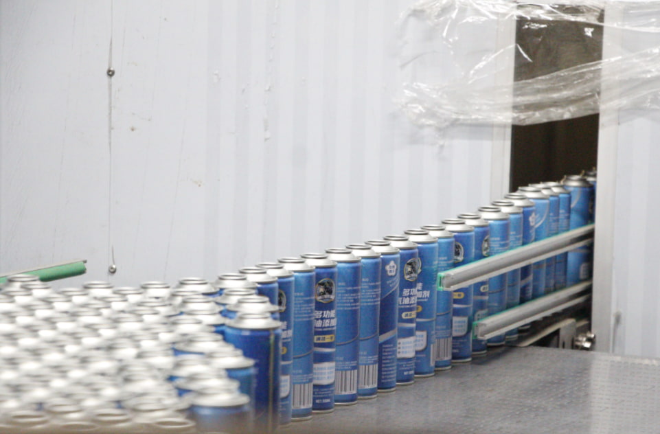 Custom aerosol can manufacturing process