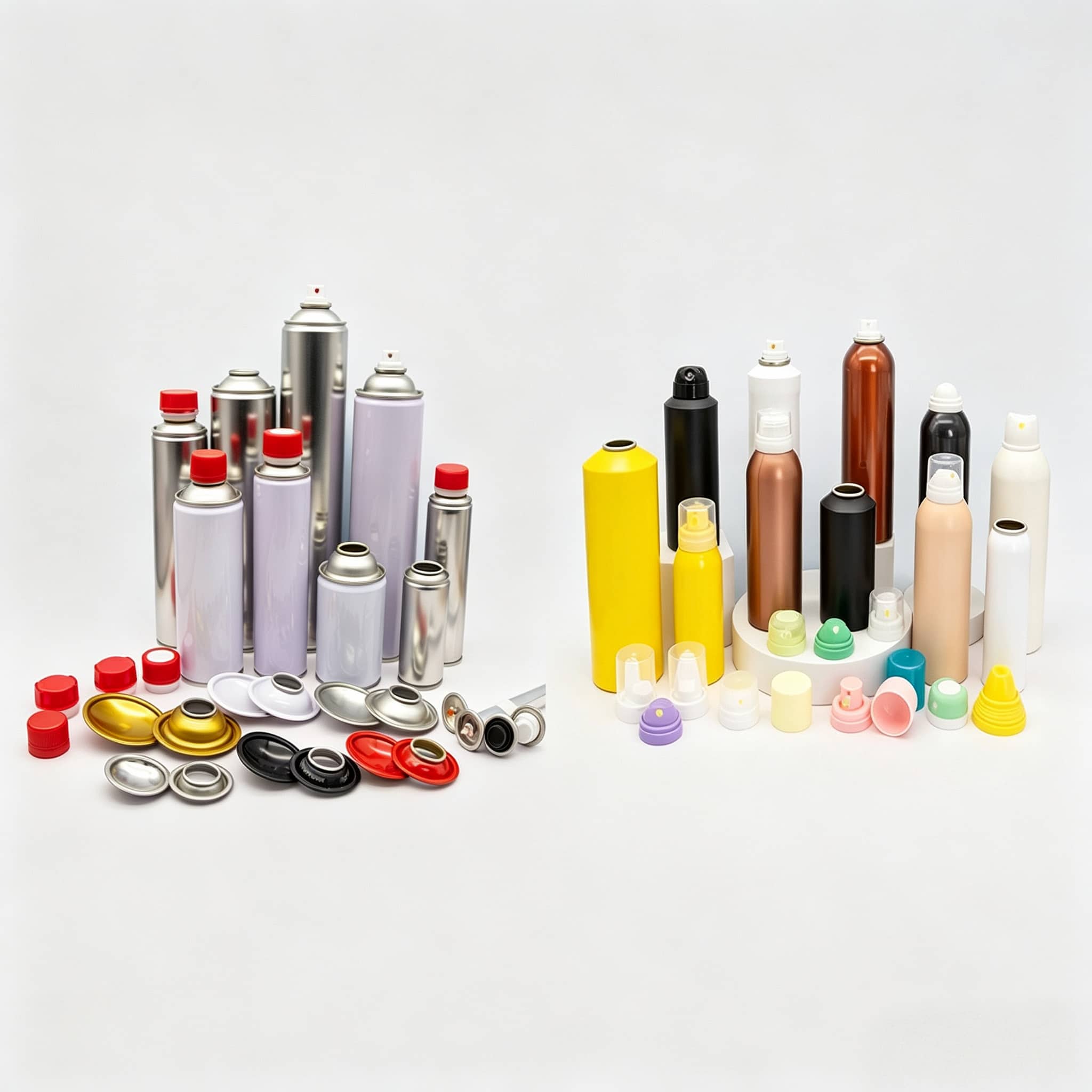 What Are the Differences Between Tinplate Aerosol Cans and Aluminum Aerosol Cans