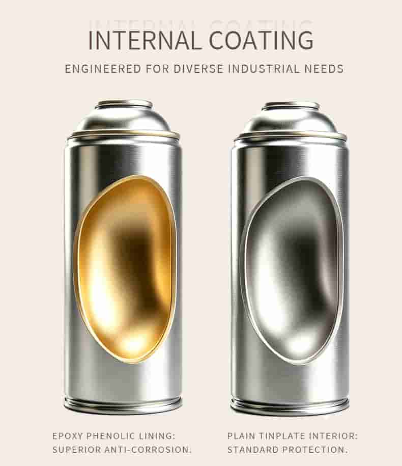 High-quality internal coating protection